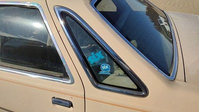 1984-1987 Ford Tempo Driver Left Rear Quarter Glass Back Side Window Oem