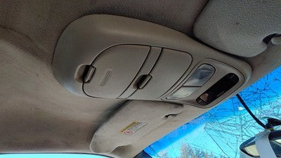 2000-2001 Dodge Dakota Center Overhead Console Dome Light Map Lamp Cubby Gray