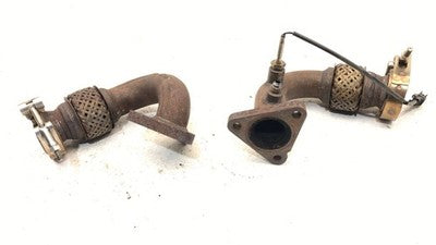 2015-2016 F250 Powerstroke Exhaust Upper Pipe Pair Set 6.7L Super Duty Oem