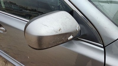 11-14 Legacy Outback Passenger Right Side Mirror Door Mounted Ssm Steel Silver