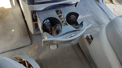 2008-2010 Dodge Grand Caravan Slide Out Dash Mounted Cup Holder Assembly Gray Ds