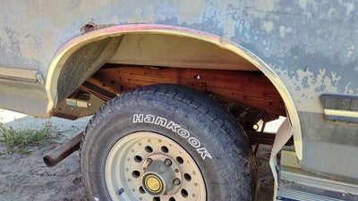 1989 Ford F150 Passenger Right Rear Wheel Flare Moulding Oem Back Rh