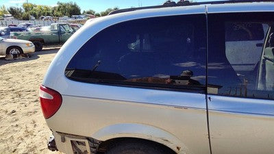 01-07 Caravan Passenger Right Rear Quarter Glass 119 Wb Power Back Side Window