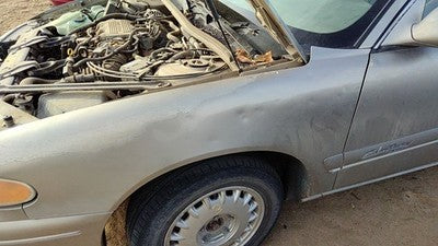 1997-2005 Buick Century Driver Left Front Fender Oem Silver Hailed 12455103