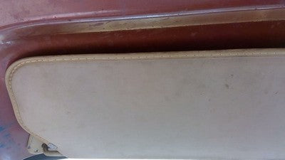 1982 Chevy C10 Driver Left Sun Visor Oem Tan