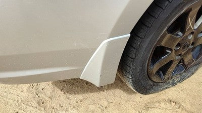 2010 Nissan Sentra Sr Passenger Right Rear Moulding On Quarter Panel Silver K23