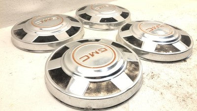 1976-1991 Gmc Sierra C3500 Hub Cap Wheel Cover Set Of 4 Oem 00349094