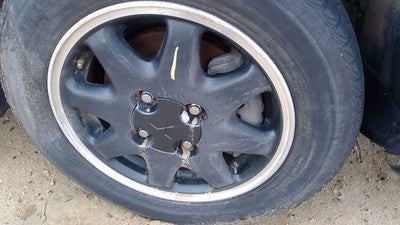 1991 Mitsubishi Galant Vr-4 15' X 6' Aluminum Wheel Factory 8 Slot Rim Le Awd