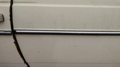 1980 Mercedes 300Td Driver Left Rear Upper Moulding From Door Back Trim Strip