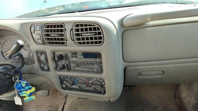 98-02 S10 Blazer Trim Bezel Around Speedometer Oem Dash Surround Panel Gray 92H