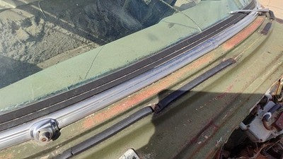 1953 Chevy Bel Air 150 Sedan Windshield Wiper Cowl Vent Trim Panel Chrome Cover