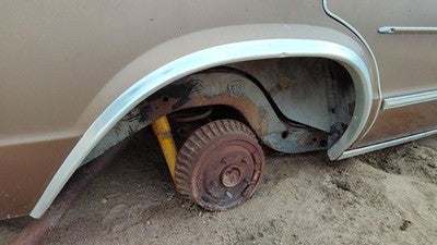 1981 Chevy Malibu Passenger Right Rear Wheel Flare Moulding Oem Back