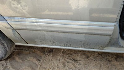 00 Venture Passenger Right Rear Moulding From Door Back Trim Strip Silver 17U