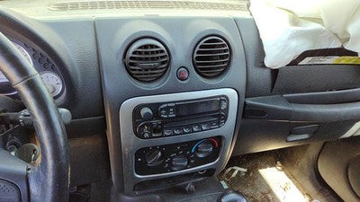 2004 Jeep Liberty Trim Bezel Around Radio Surround Dash Panel Oem Gray Dv