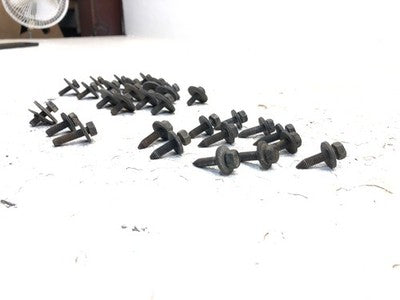 1986 Chevy Corvette C4 Set Of Bolts For Inner Fender Oem Hardware