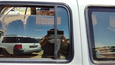 1991-1997 Ford Explorer Driver Left Rear Vent Window Back Door Glass With Frame