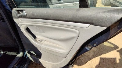 2005-09 Vw Jetta Passenger Right Rear Inside Door Trim Panel Only Oem Back Gray