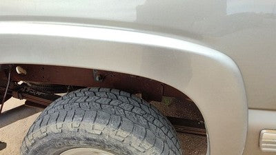 99-07 Silverado 2500 Passenger Right Rear Wheel Flare Moulding Back Pewter 11U