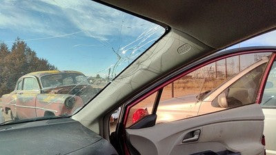 2010 Honda Insight Passenger Right A Pillar Trim Windshield Post Panel Oem Tan