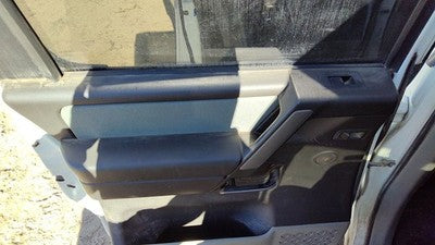 04-07 Titan Driver Left Rear Door Trim Panel With Switches Back W Graphite