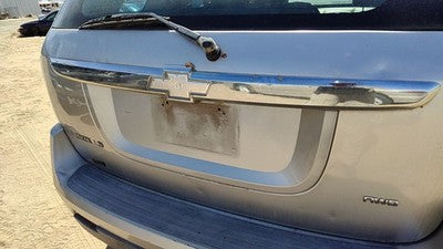 05-09 Equinox License Plate Trim Surround Panel Oem Tail Trunk Finish Silver 67U