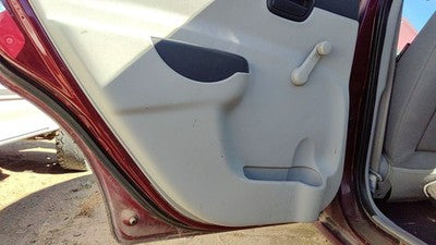 06-07 Accent Driver Left Rear Door Trim Panel Manual Window Back Fz Gray 4 Door