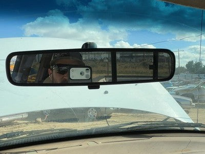 1999 Ford F150 Inside Rear View Mirror Oem Windshield Mounted