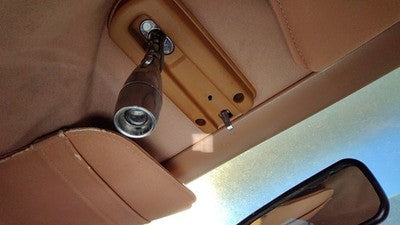 1984 Ford Tempo Center Overhead Console Oem Dome Light Map Lamp Tan