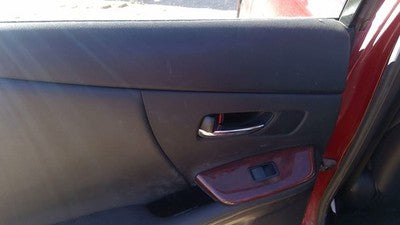10-12 Lexus Hs250h Hybrid Driver Left Rear Inside Door Trim Panel Back Black 25
