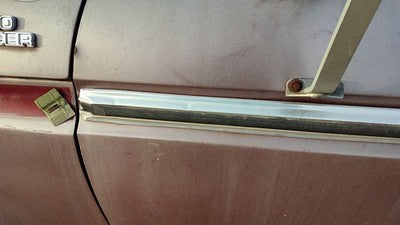 1979 Ford F150 Driver Left Front Upper Moulding From Door Oem Trim Strip