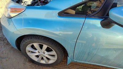 2014-2019 Nissan Versa Note Driver Left Front Fender Oem Blue Rbe Fca019mbmb
