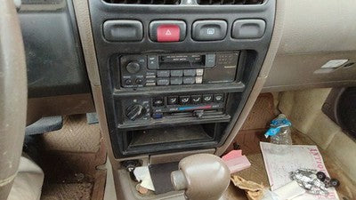 1991-1993 Infinity G20 Trim Bezel Around Radio Surround Dash Panel Oem Brown