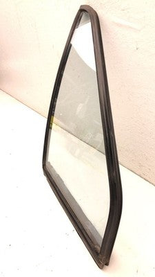 1988-91 Mazda 929 Driver Left Rear Vent Window Small Back Door Glass With Frame