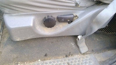 2006 F350 Super Duty Driver Left Side Seat Trim Panel Oem Gray
