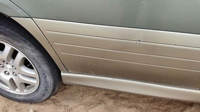 00-04 Legacy Outback Passenger Right Rear Moulding From Door Oem Back Trim Strip
