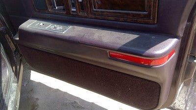 1993 Cadillac Fleetwood Passenger Right Front Inside Door Trim Panel Only Maroon
