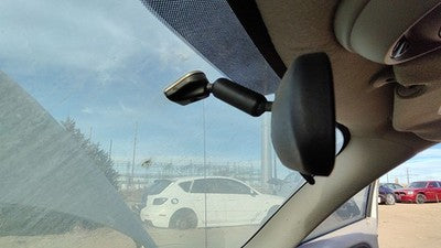 2001-2010 Chrysler Pt Cruiser Inside Rear View Mirror Oem Windshield Mounted