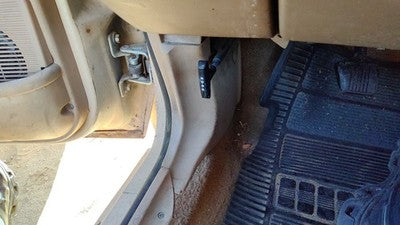 1984 Ford Tempo Driver Left Lower Kick Trim Panel Oem Tan