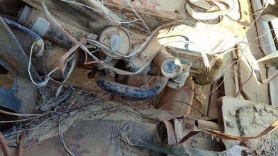 1953 Chevy Bel Air 150 Sedan Crank Case Breather Tube Assembly Oem 235Ci