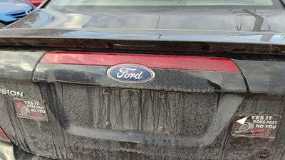 2011 Ford Fusion License Plate Trim Surround With Third Brake Light Middle Lamp
