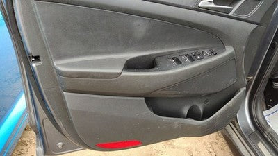 16-18 Hyundai Tucson Driver Left Front Inside Door Trim Panel Only Oem Black Try