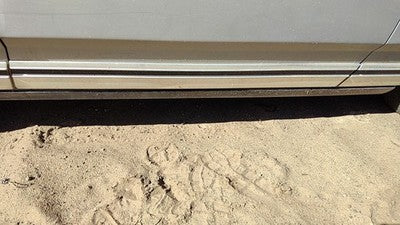 85 Mercury Grand Marquis Passenger Right Front Lower Moulding From Door Oem Trim