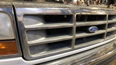 1992-1996 Ford F150 Complete Header Panel Grille Headlights Turn Signal Assembly