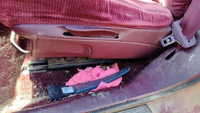1995 Chevy Lumina Driver Left Side Seat Trim Panel Oem Red