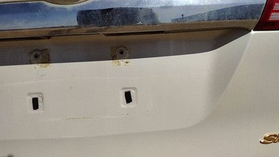 2004 Toyota Sienna License Plate Trim Surround Panel Oem Chrome With Camera