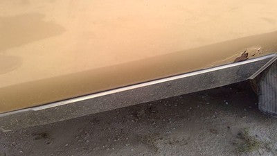 1985 Olds 88 Passenger Right Rear Moulding On Quarter Panel Oem Chrome