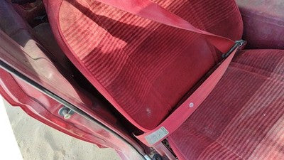 1990 Ford Bronco 2 Passenger Right Front Seat Belt Retractor Oem Shoulder Red