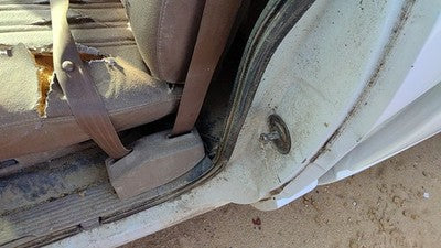 1994 Chevy Silverado 1500 Driver Left Front Seat Belt Retractor Oem Shoulder Tan