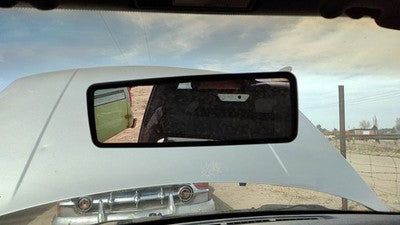2000-2001 Vw Cabrio Convertible Inside Rear View Mirror Oem Windshield Mounted