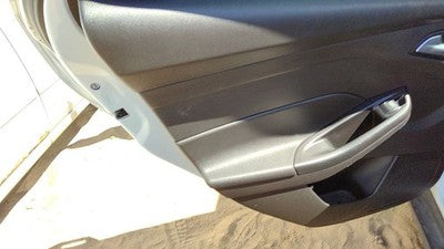 13-18 Ford Focus Driver Left Rear Door Trim Panel With Switches Back Black Yw